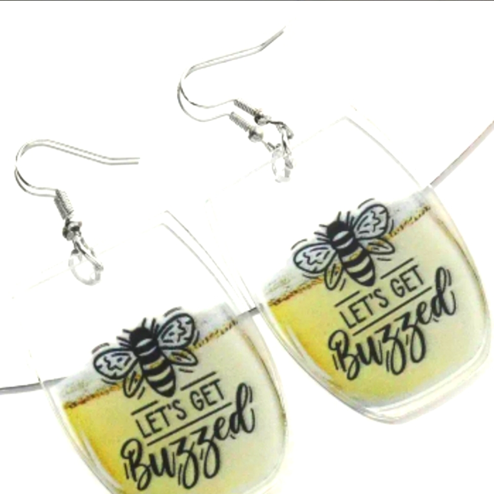 HOST PICK 💎LETS GET BUZZED EARRINGS